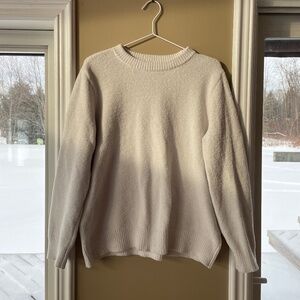 Cozy White "La Vie en Rose" PJs or Lounge Set - Size medium